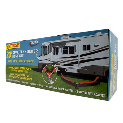 EZ COUPLER DUAL TANK 10' KIT