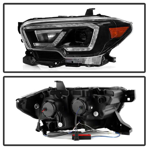 SPYDER 9050060 LED PROJECTOR HEADLIGHT BLACK