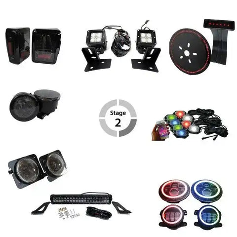 STAGE 2 TRAIL RUNNER LED LIGHTING C