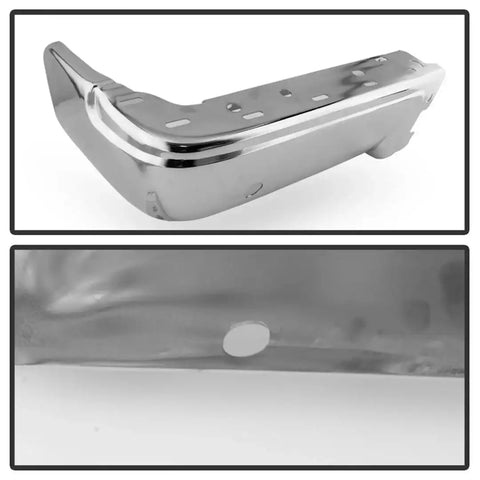 Spyder Automotive 9048937 Bumper End Chrome With Sensor Hole