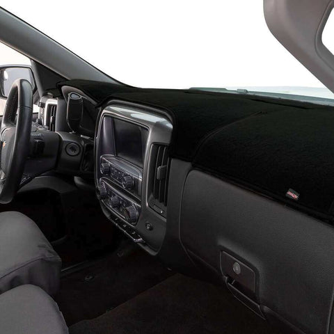 WOLF PROD. 2386-00-25 DASHMAT CUSTOM DASH COVER  BLACK
