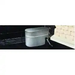 Adco 2712 Propane Tank Cover For Double 20 Pound Tanks Vinyl Diamond Plated Steel