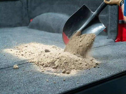 BedRug BRR24DCK Bed Liner Classic Drop In Under Bed Rail Dark Gray Carpet-Like P