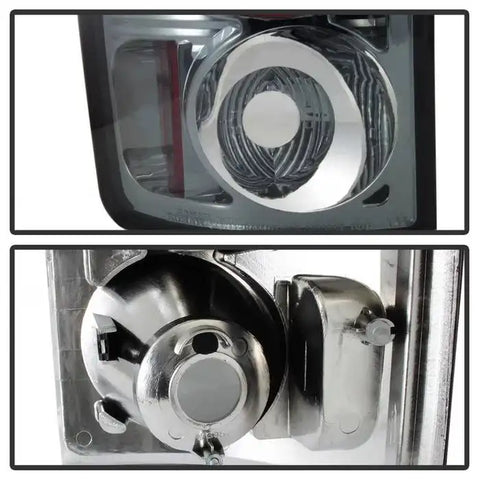 Spyder Automotive 5002600 Tail Light Assembly Uses OE Bulbs Euro Smoke Lens Chrome