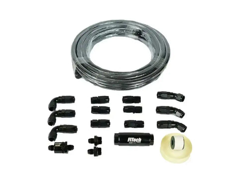 GO FUEL AN-6 BLACK STAINLESS STEEL