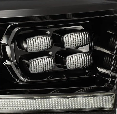 ALPHAREX USA 880524 PROJECTOR HEADLIGHTS PLANK STYLE DE
