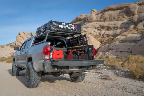 Body Armor 4x4 TC-7125 Bed Side Molle System 2005-2021 Toyota Tacoma