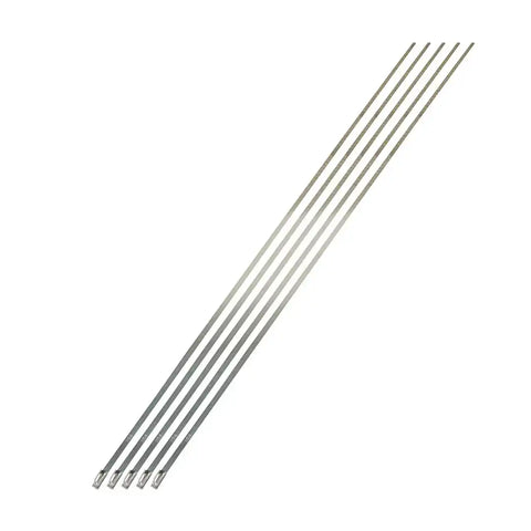 SS LOCKING TIES 14' 4/PK