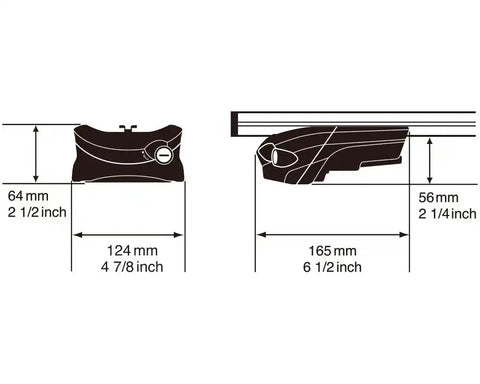 INNO RACKS XS350 AERO BSE THR STAY FOR FIXED POINT