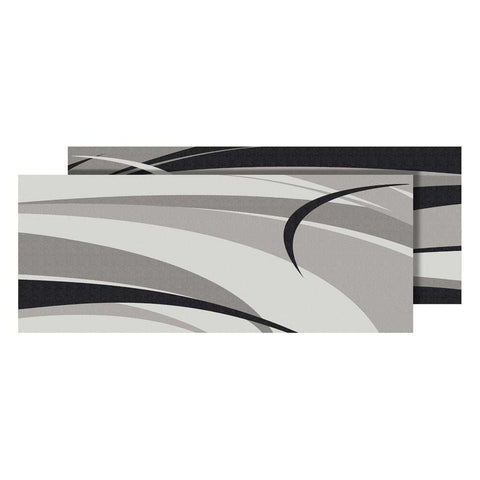 FAULKNER 53012S MAT GRAPHIC BLK/GREY 9X12