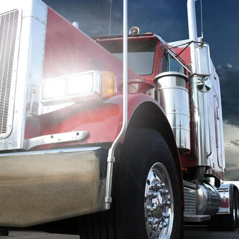 LED HEADLIGHT HEATED 4X6 8800 EVOII