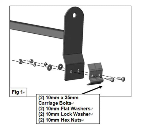 Black Horse Offroad TR-WRG2 Ladder Rack 150 Pound Capacity Rail System Mount Direc