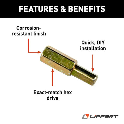HEX DRIVE FOR DRILL ADAPT
