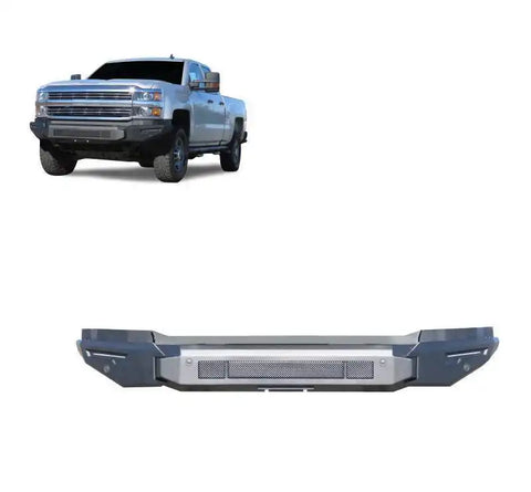 Black Horse Offroad AFB-SI35-BU Bumper Armour II Direct Fit 3 Piece Modular Bolt-