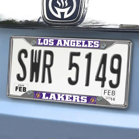 LOS ANGELES LAKERS PLATE FRAME
