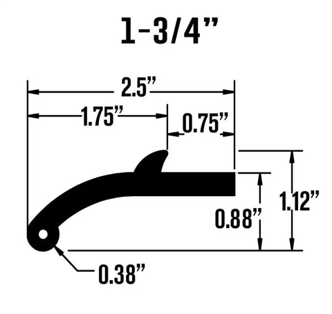 PACER PERF 52-195 FLXY JR BLK 4 PIECE 58'