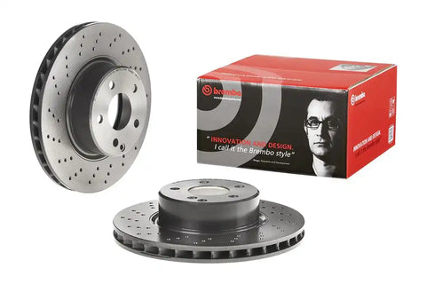 BREMBO 09812711C02 DISC BRAKE ROTOR