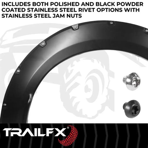 TRAILFX TFF3006S POCKET STYLE FLARE SMOOTH SET OF 4