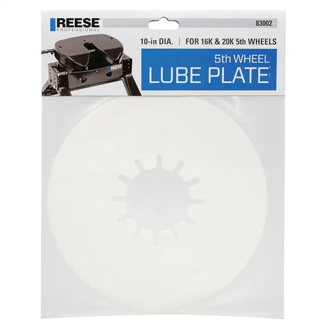 Reese 83002 LUBE PLATE
