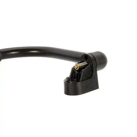 Camco 42197 Exterior Grab Bar Powder Coated Black Aluminum Fold-Away Design Sing