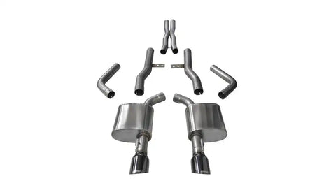 CAT-BACK EXHAUST BLACK