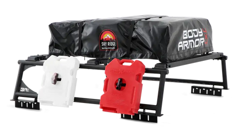 BODY ARMOR TK-6126 MID SIZE UNIVERSAL OVERLAND RACK; L
