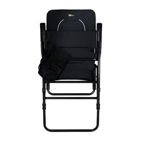 DAKOTA FLDG RKG CHAIR BLK/BLK