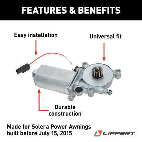 POWER MOTOR FOR V000211459 AWNING
