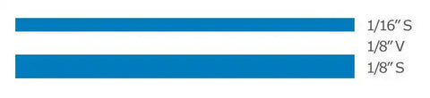 MULTISTRIPE 5/16'TAPE BLU