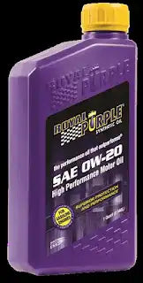ROYAL PURPLE 21020 CANADIAN SAE 0W20 QT BTL