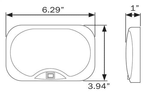 OPTRONICS RVILL40P LED INT RV;LO-PROF;14 DIODE;SWCH;
