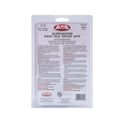 BOND TPO TAPE 4'X10' REPAIR TAPE-WH