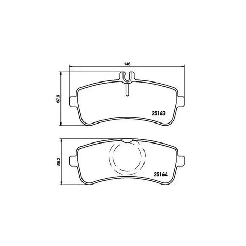 DISC BRAKE PAD SET