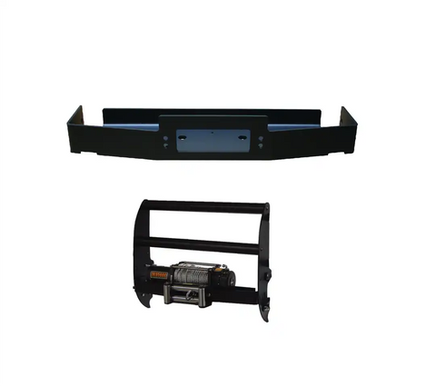 GO IND 34647BCOMBO WINCH SYSTEM GRILLE GUARD WITH 3360