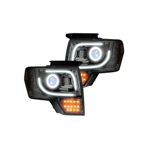 RECON ACCESS 264273BKC PROJECTOR HEADLIGHTS - FORD F150 &