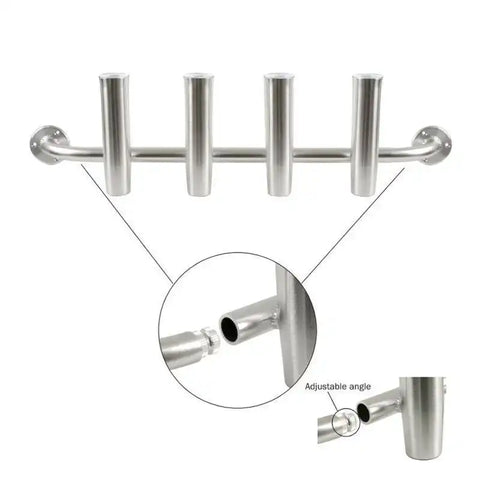 TACO METALS F31-3504BSA-1 TRANSOM MOUNT  ADJUSTABLE W/(4) ROD