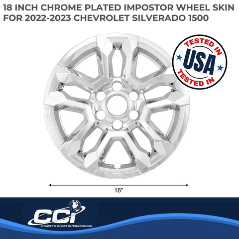 COAST2COAST IMP502X WS 22-24 SILVERADO CHRM 5 DBL SPK