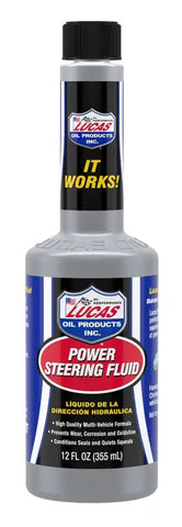 LUCAS OIL 10823 POWER STEERING FLUID 12OZ