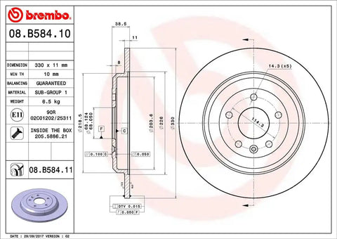 DISC BRAKE ROTOR