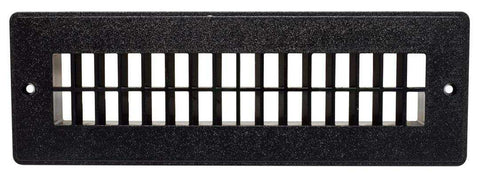 FLOOR GRILLE 2 1/4' BLACK