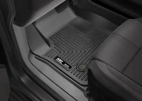 Husky Liner 13931 Front Row 2 Piece with Manual Transmission With Vinyl Floors