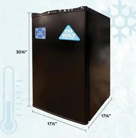 FURRION LLC BC-90LHH EVERCHILL 110V REFER 3.2 CUFT / BL