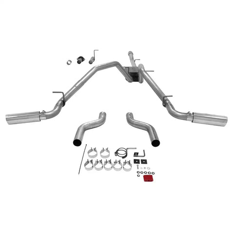 Flowmaster 817680 Exhaust System Kit American Thunder  Cat Back System 409S Stainl