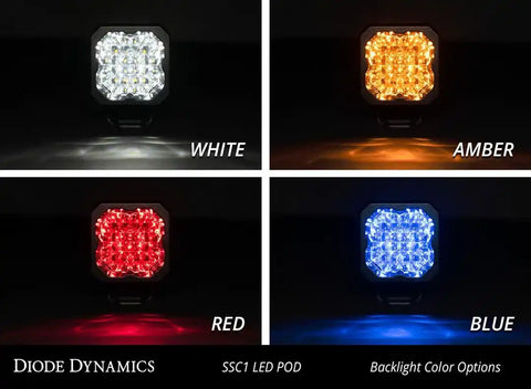 DIODE DYNAMC DD6440P STAGE SERIES C1 LED POD SPORT WHITE