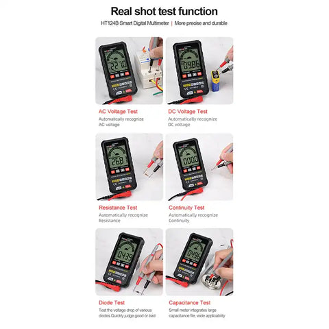 HUGHES AUTO SMARTMETER SMART DIGITAL MULTIMETER