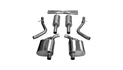 CORSA EXHST 21064 2.5' CAT-BACK DUAL REAR EXIT