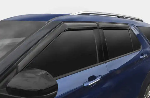 Auto Ventshade (AVS) 94840 - Ventvisor Deflector Smoke Outside Mount 4 pc.