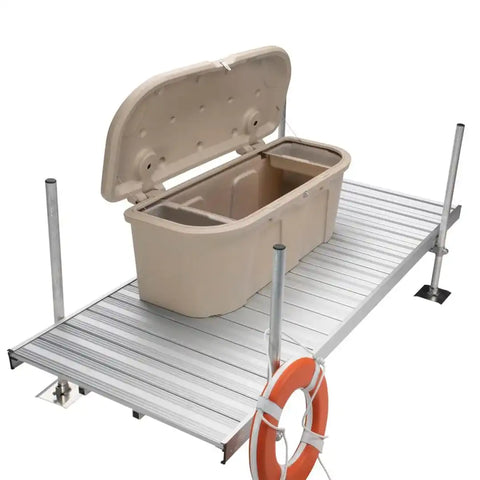 S'N'G 5.5 FT. POLY DOCK BOX - SAND