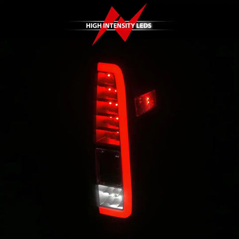 ANZO USA 311444 Tail Light Assembly LED Smoke Lens Black Housing Red Brake Light/