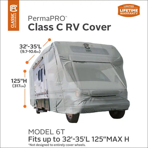 Classic Accessories 80-314-191001-RT PERMPRO CLASS C CVR 32-35'